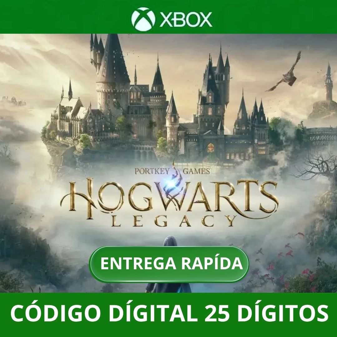 Hogwarts Legacy XBOX ONE/SERIES Código 25 Digítos Região