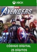 Marvel's Avengers XBOX ONE/SERIES Código 25 Digítos Região