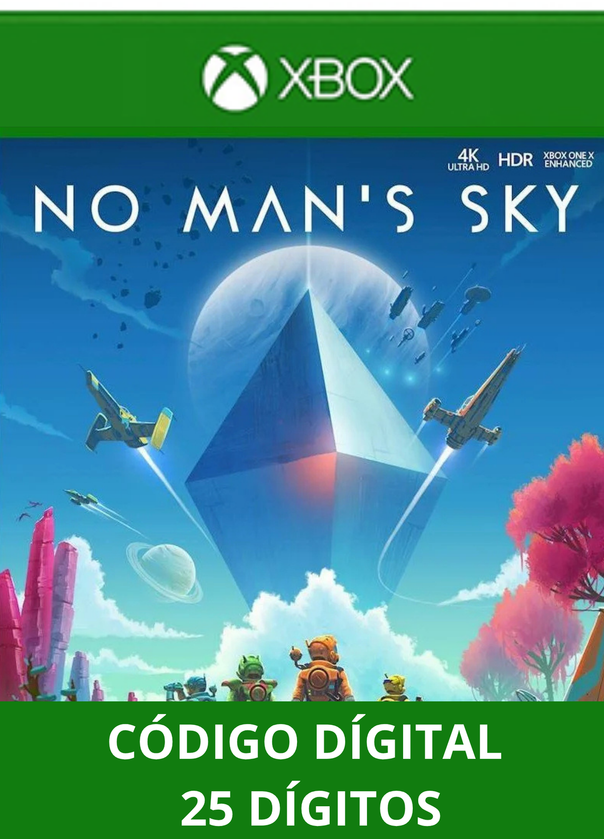 NO MANS SKY XBOX ONE/SERIES Código 25 Digítos Região