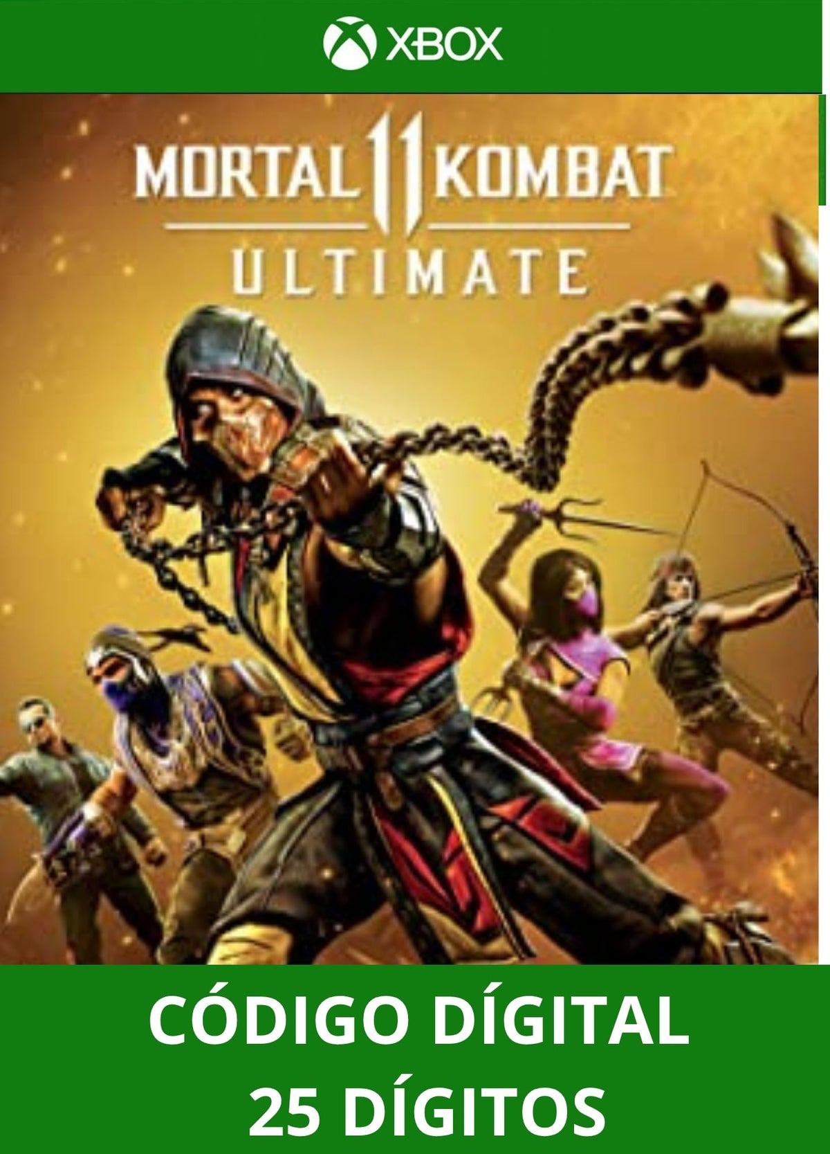 MORTAL KOMBAT 11 Premium XBOX ONE/SERIES Código 25 Digítos Região