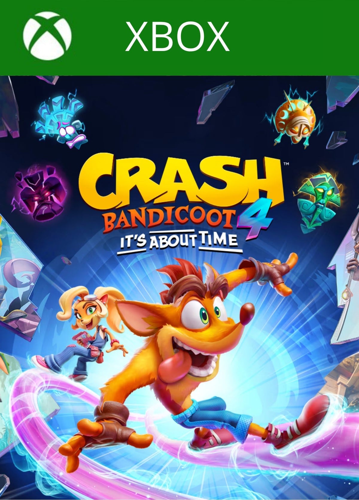 Crash Bandicoot 4: It's About Time XBOX ONE/SERIES Código 25 Digítos Região