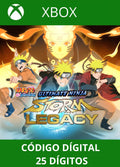 NARUTO S ULT NINJA STORM LEGACY 1 2 3 4 XBOX ONE/SERIES Código 25 Digítos Região