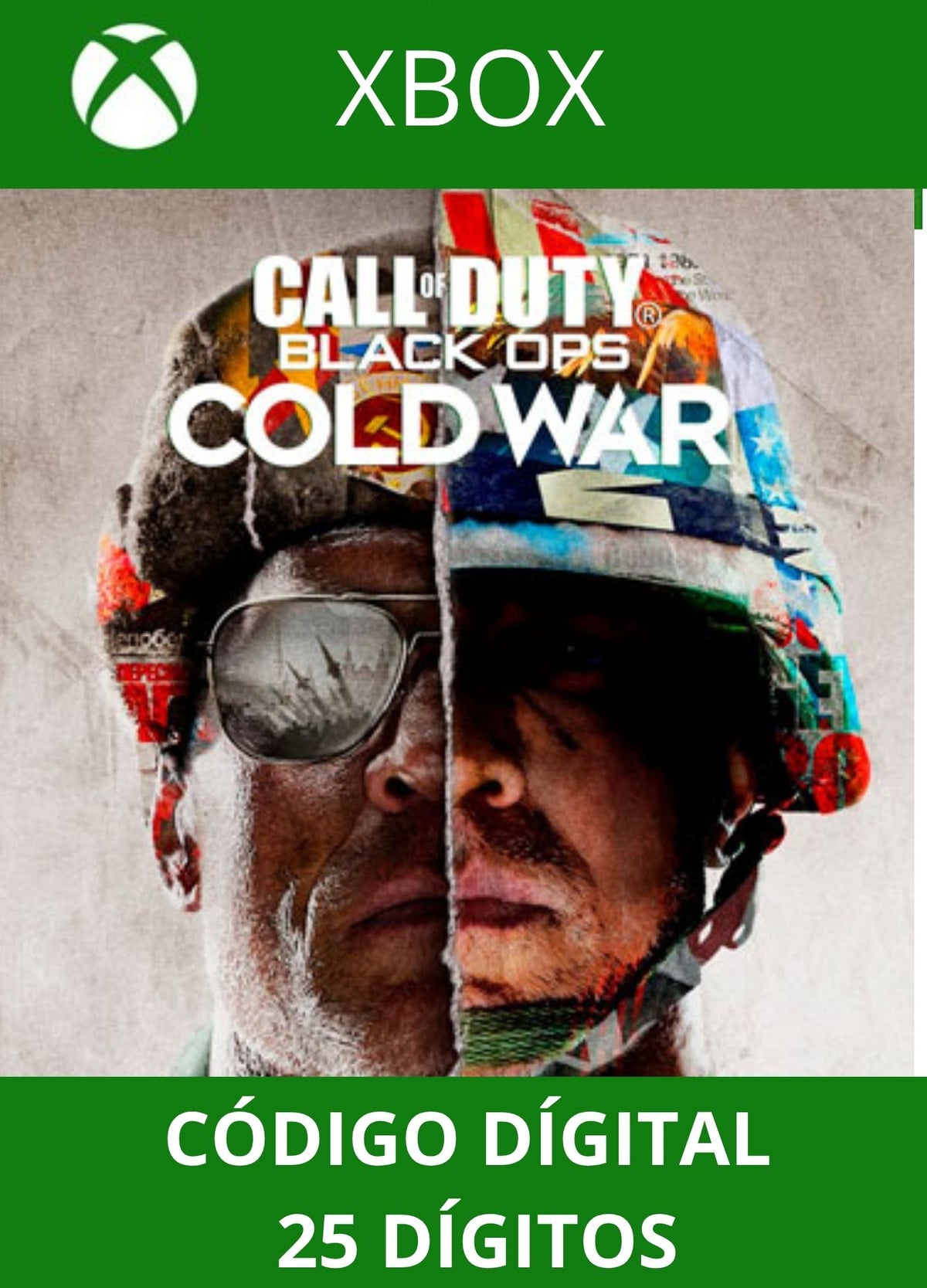Call of Duty®: Black Ops Cold War XBOX ONE/SERIES Código 25 Digítos Região