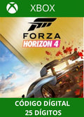 FORZA HORIZON 4 XBOX ONE/SERIES Código 25 Digítos Região
