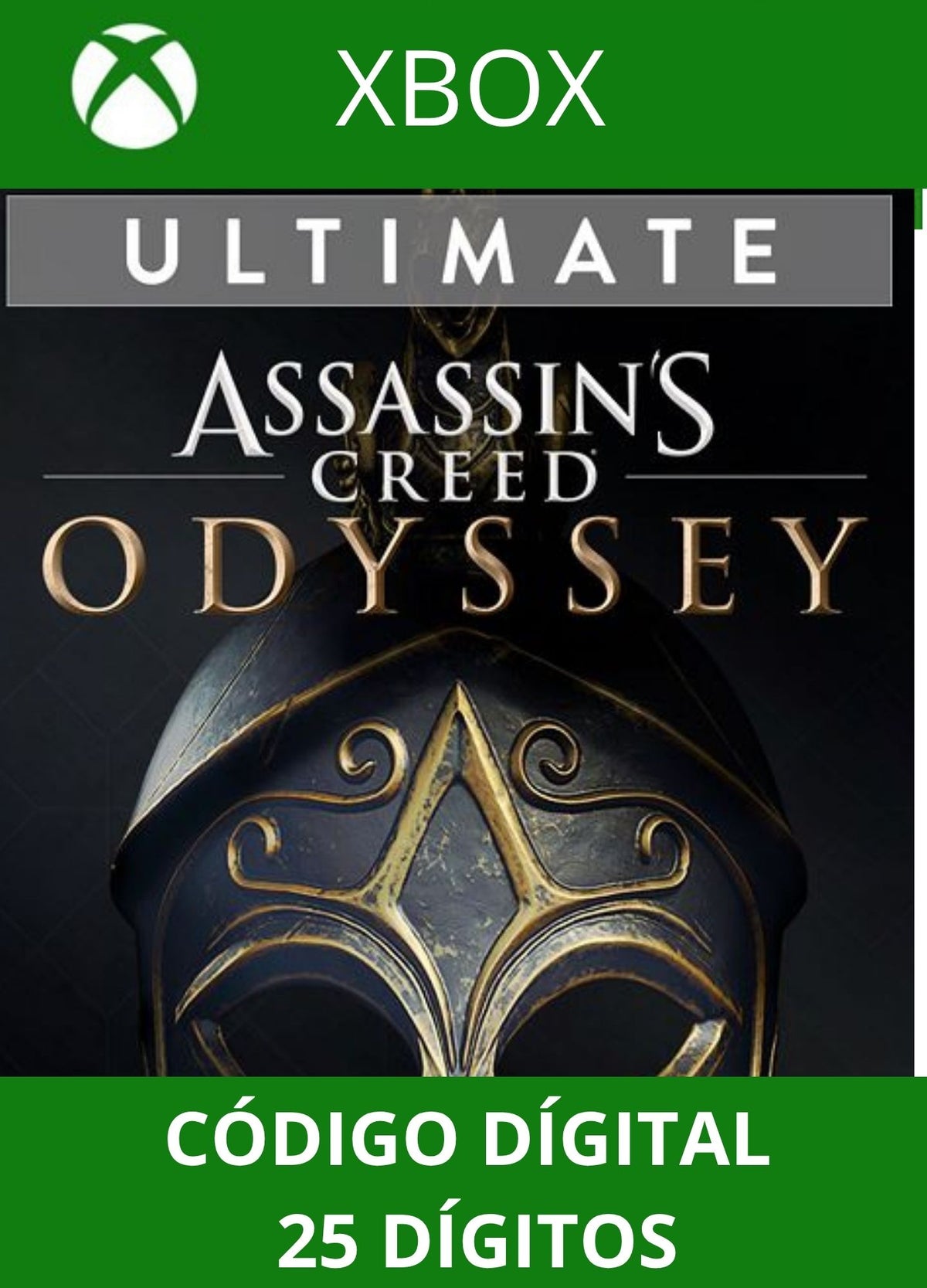ASSASSINS CREED ODYSSEY XBOX ONE/SERIES Código 25 Digítos Região