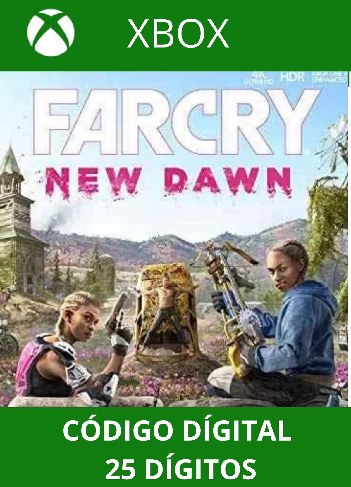 FAR CRY NEW DAWN DELUX XBOX ONE/SERIES Código 25 Digítos Região