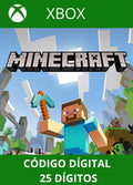 MINECRAFT XBOX ONE/SERIES Código 25 Digítos Região