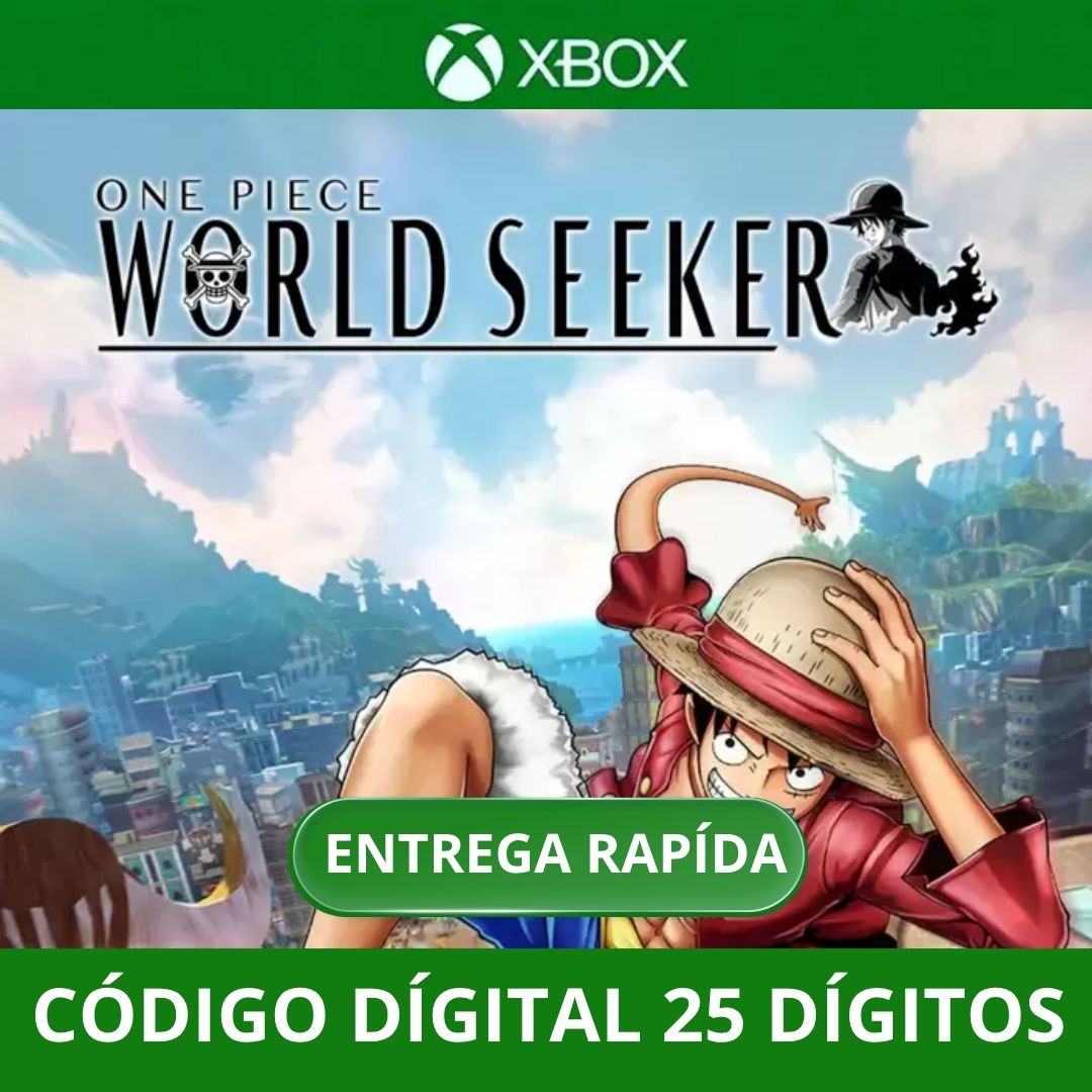 ONE PIECE World Seeker Edição Deluxe - XBOX ONE/SERIES Código 25 Digítos Região