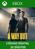 A way out - XBOX ONE/SERIES Código 25 Digítos Região