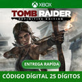 TOMB RAIDER DEFINITIVE EDITION XBOX ONE/SERIES Código 25 Digítos Região