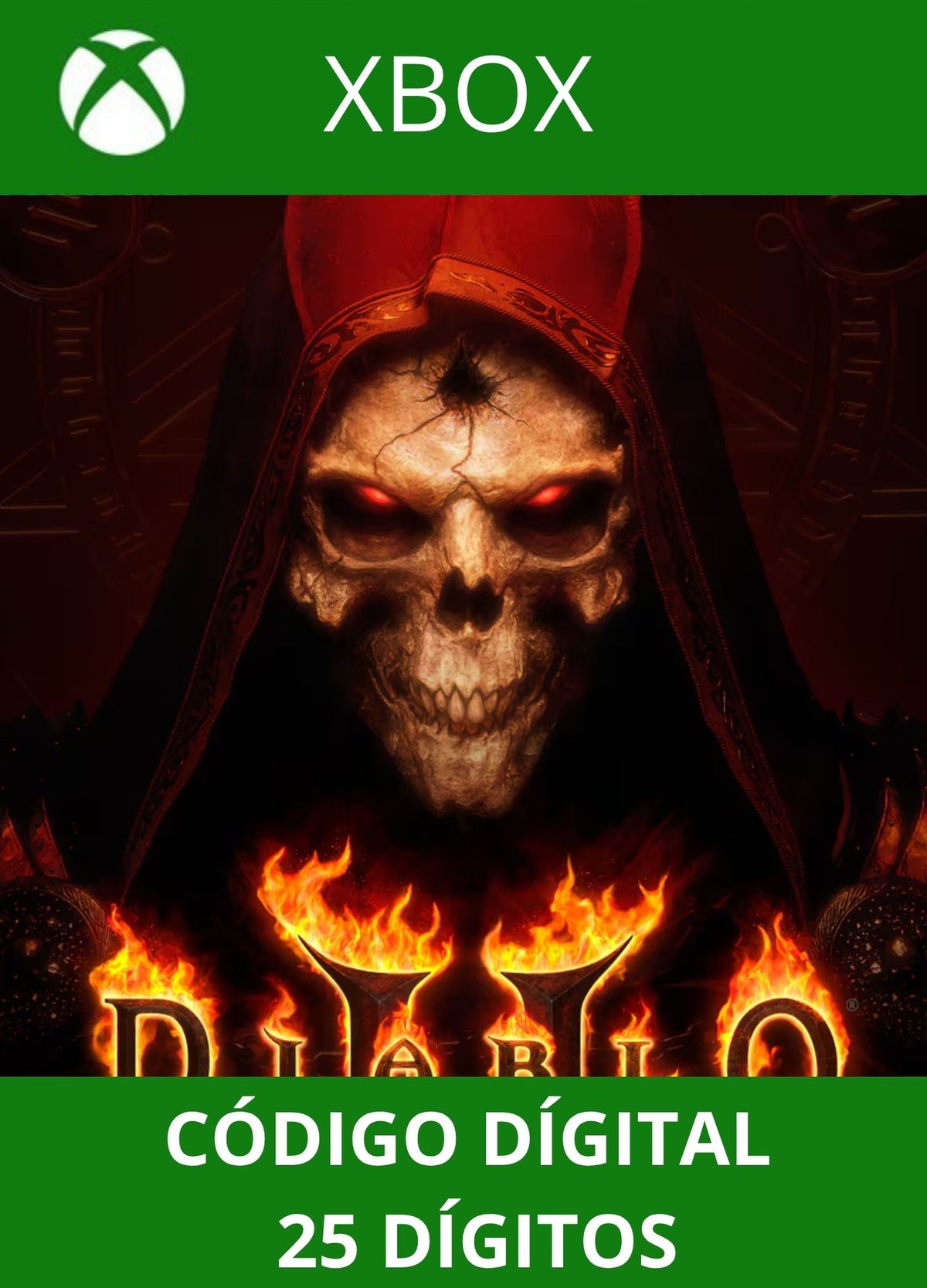 Diablo II Resurrected XBOX ONE/SERIES Código 25 Digítos Região