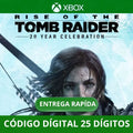 RISE OF THE TOMB RAIDER ANIVERSARIO DE 20 ANOS XBOX ONE/SERIES Código 25 Digítos Região