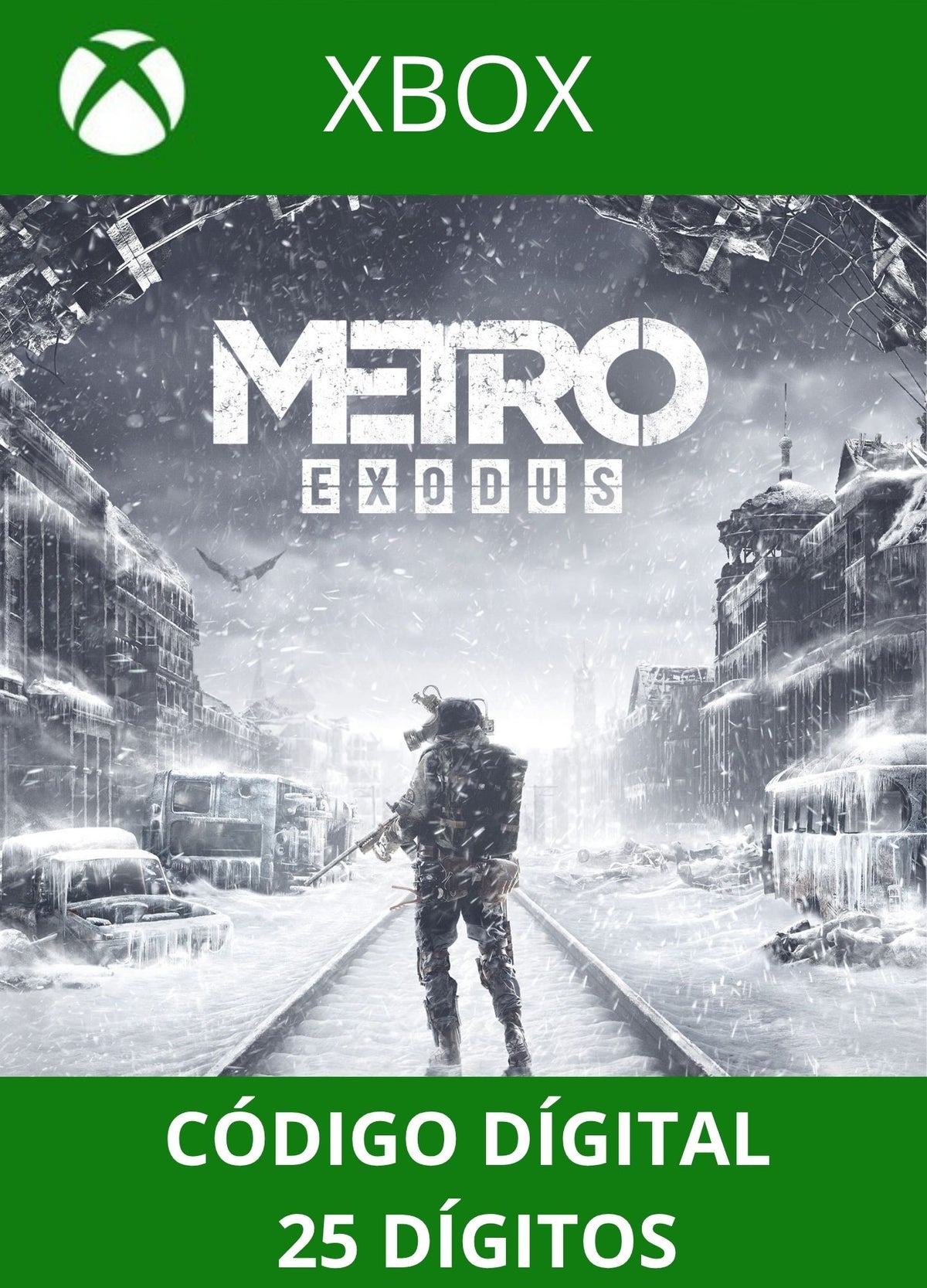 Metro Enxodus XBOX ONE/SERIES Código 25 Digítos Região
