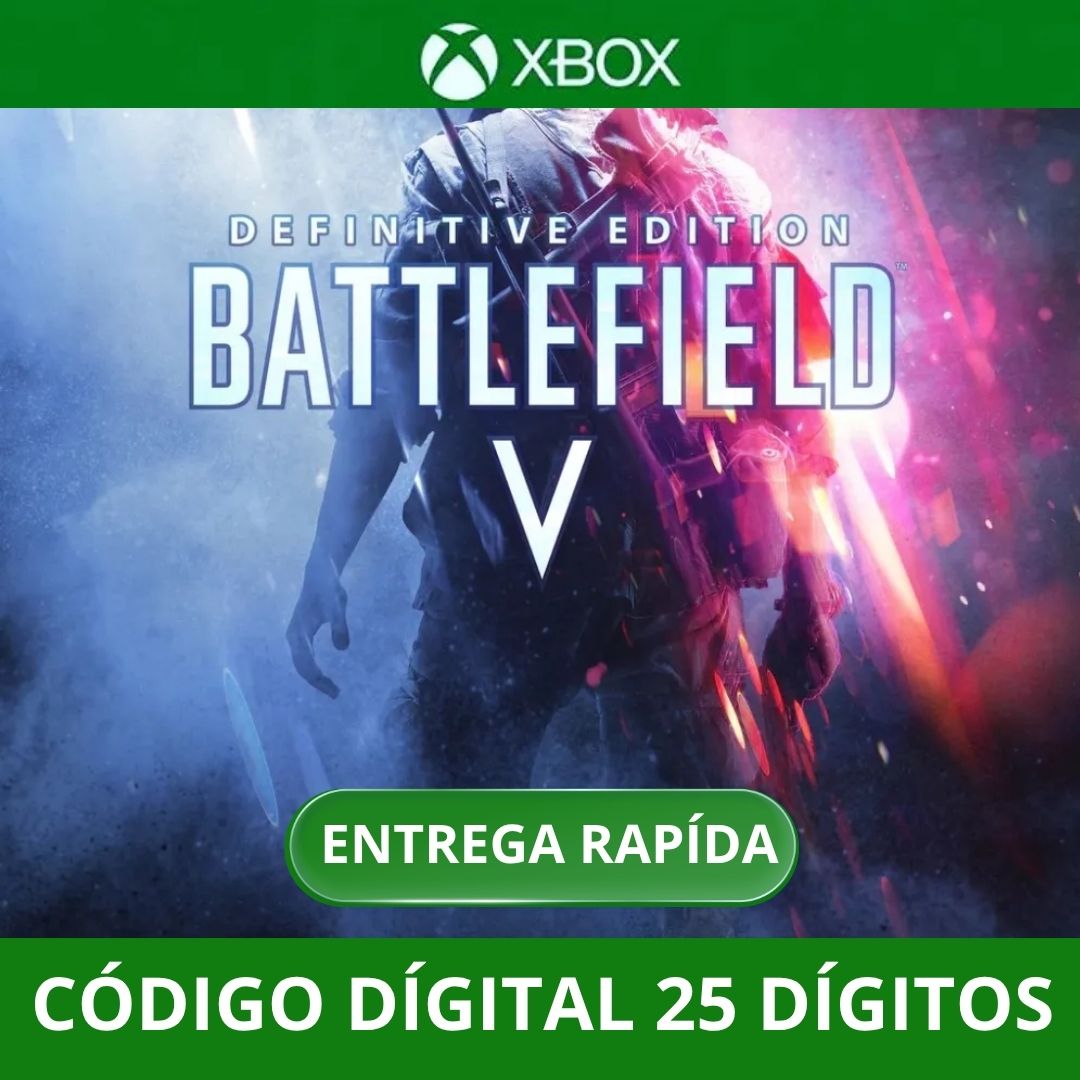 BATTLEFIELD 5 XBOX ONE/SERIES Código 25 Digítos Região