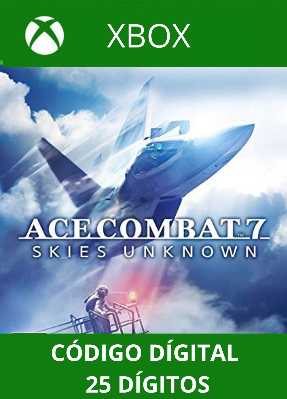 Ace Combat XBOX ONE/SERIES Código 25 Digítos Região