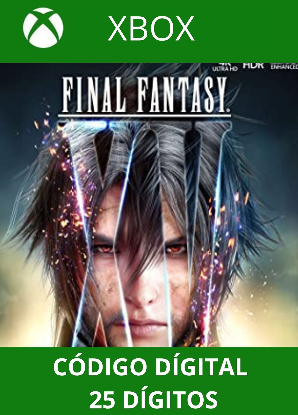 FINAL FANTASY XV ROYAL EDITION XBOX ONE/SERIES Código 25 Digítos Região