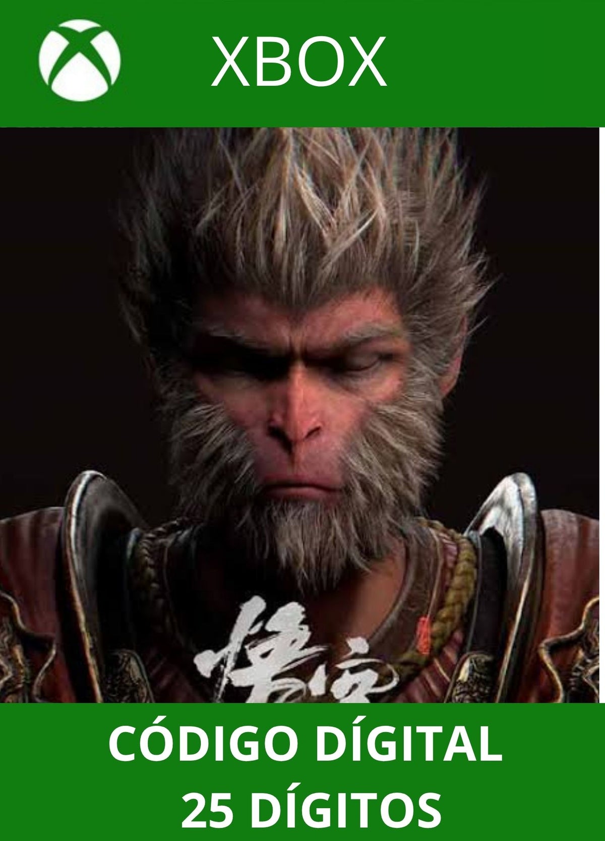 Black Myth Wukong Xbox SERIES S/X Código 25 Digítos Região
