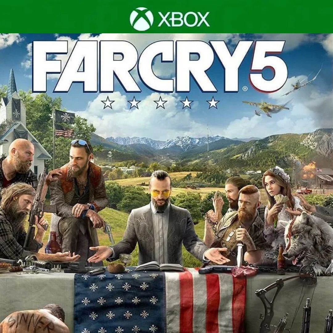 FAR CRY 5 XBOX ONE/SERIES Código 25 Digítos Região