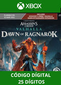 Assassin's Creed Valhalla: Dawn of Ragnarök XBOX ONE/SERIES Código 25 Digítos Região