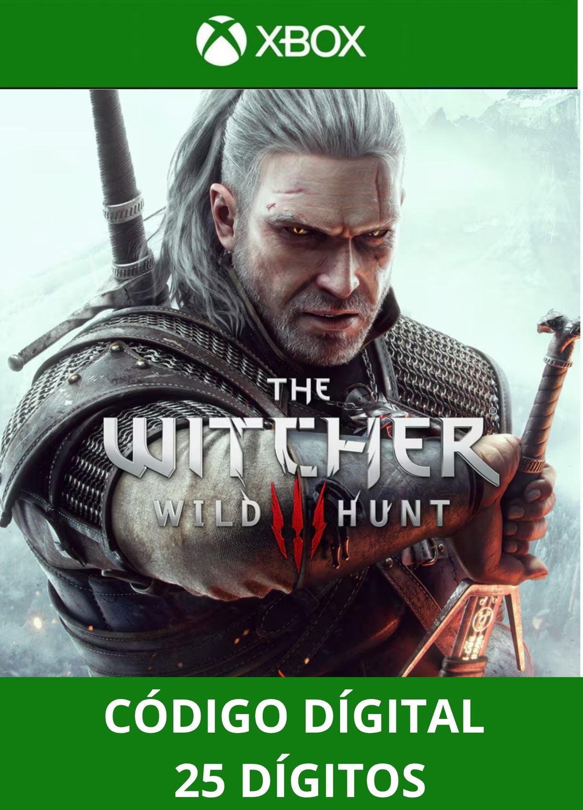THE WITCHER 3 WILD HUNT COMPLETE EDITION XBOX ONE/SERIES Código 25 Digítos Região