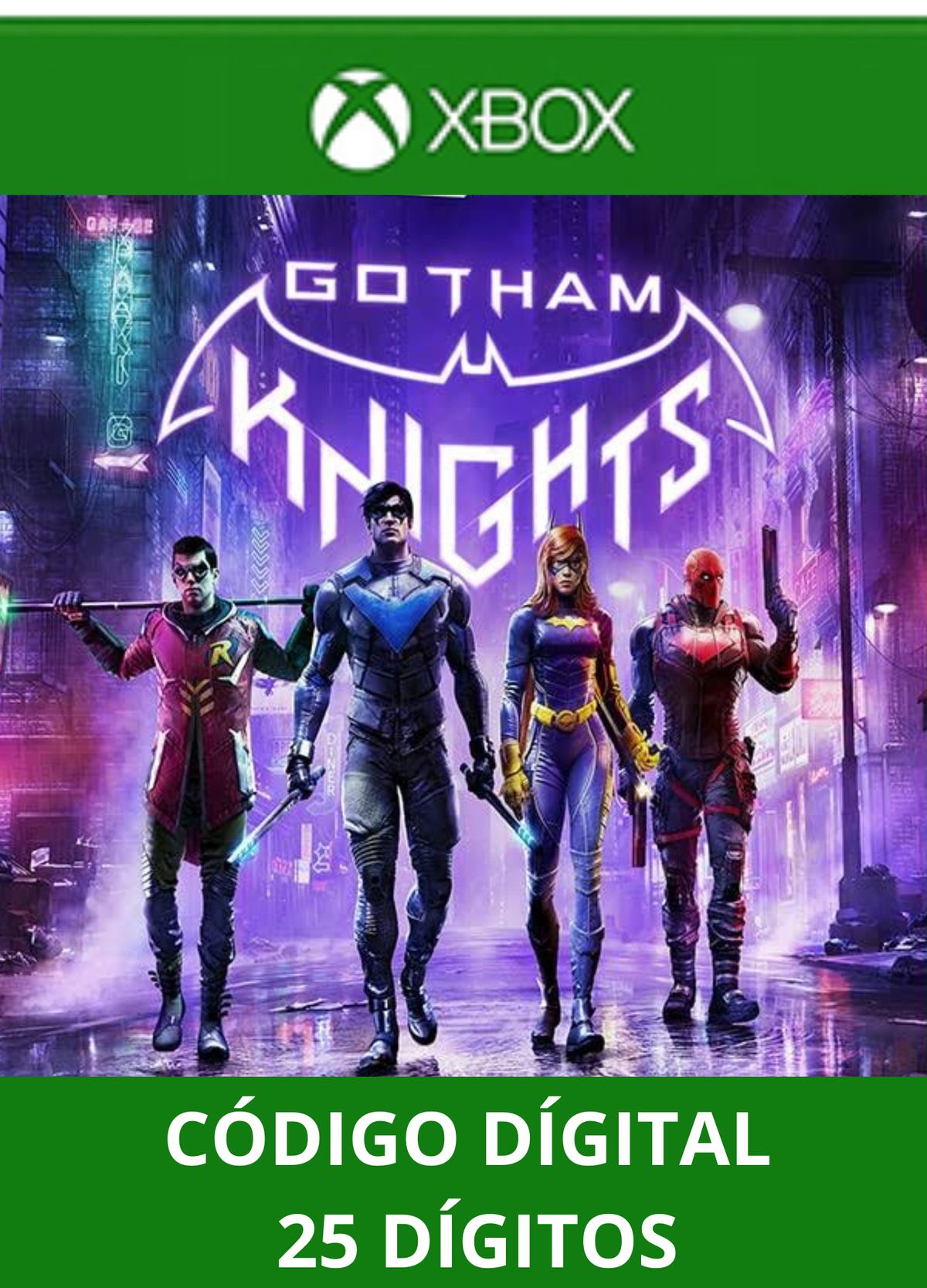 Gotham Knights Xbox SERIES Código 25 Digítos Região