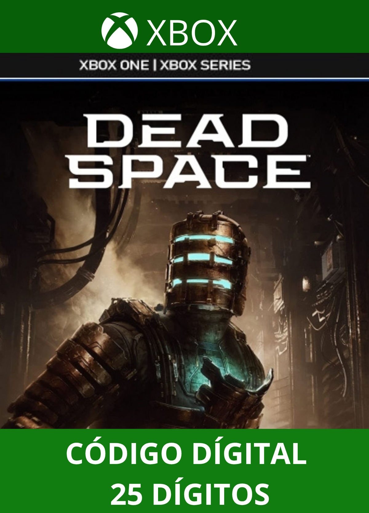 Dead Space XBOX SERIES Código 25 Digítos Região