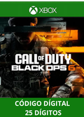 Call of Duty: Black Ops 6 - Pacote Multigeração XBOX SERIES/ONE Código 25 Digítos Região